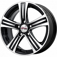 Литые диски S.U. (КС691) 6.000xR15 5x100 DIA57.1 ET38 Блэк Джек для Skoda Octavia