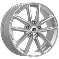 Литые диски Up104 (КС987) 6.500xR17 5x114.3 DIA67.1 ET45 Silver Classic для Livan S6 Pro