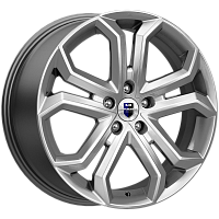 Литые диски Пандора (КС466) 8.500xR19 5x108 DIA67.1 ET45 дарк платинум Литые диски Пандора (КС466) 8.500xR19 5x108 DIA67.1 ET45 дарк платинум