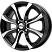 Дайс (КС696) 6.000xR15 4x100 DIA54.1 ET48 Блэк Джек Дайс (КС696) 6.000xR15 4x100 DIA54.1 ET48 Блэк Джек