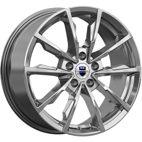 Меренге (КС902) 7.500xR17 5x112 DIA66.6 ET40 дарк платинум Меренге (КС902) 7.500xR17 5x112 DIA66.6 ET40 дарк платинум