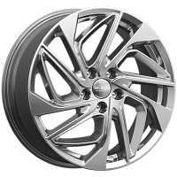 Литые диски КС883 (ZV 18_Geely Atlas) (КС883) 7.000xR18 5x114.3 DIA60.1 ET45 дарк платинум для Suzuki Grand Vitara