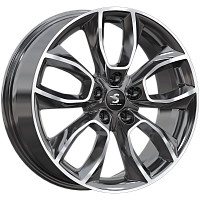 Литые диски КР001 (18_Uni-S/Changan CS55 Plus/Belgee X70) (КР001) 7.000xR18 5x114.3 DIA60.1 ET45 Diamond Black Gris для Toyota
