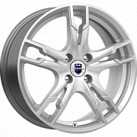 Литые диски Солар (КС875) 7.000xR17 4x114.3 DIA67.1 ET40 сильвер SK для Honda Prelude