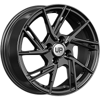 Литые диски Up115 (КС1033) 6.500xR15 4x100 DIA54.1 ET45 New Black для Mazda 2