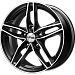 Moskva (КС689) 6.500xR16 5x100 DIA67.1 ET40 Блэк Джек