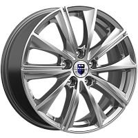 Литые диски Арнар (КС896) 7.000xR17 5x108 DIA67.1 ET43 дарк платинум для Citroen C4 Picasso