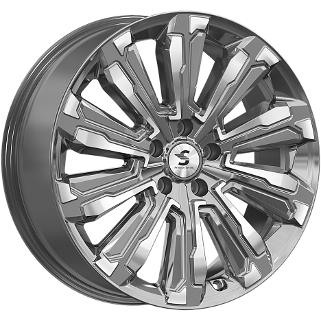 HUMBER (КР1061) 8.000xR20 5x108 DIA63.35 ET46 Diamond gloss graphite HUMBER (КР1061) 8.000xR20 5x108 DIA63.35 ET46 Diamond gloss graphite