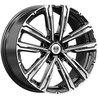 Литые диски Аламер (КС1216) 7.500xR18 5x114.3 DIA67.1 ET45 алмаз черный