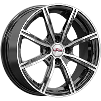 Литые диски Калибр (КС1117) 6.000xR15 4x100 DIA67.1 ET38 Блэк Джек для Lifan X50