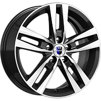 Литые диски Rassvet (КС868) 6.500xR16 5x114.3 DIA67.1 ET50 алмаз черный SK для Mazda Mpv
