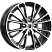 Меандр (КС879) 6.000xR16 4x108 DIA63.35 ET47.5 алмаз черный SK Меандр (КС879) 6.000xR16 4x108 DIA63.35 ET47.5 алмаз черный SK