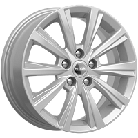Литые диски КС937 (15_Polo CK) (КС937) 6.000xR15 5x100 DIA57.1 ET38 сильвер для Skoda Rapid