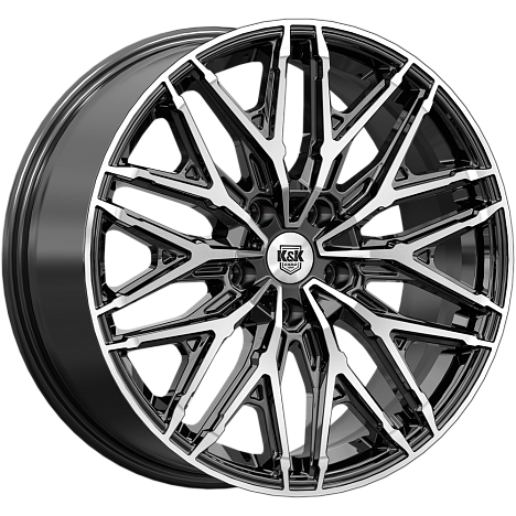 Клермон (КС1156) 8.000xR19 5x108 DIA63.35 ET48 алмаз черный Клермон (КС1156) 8.000xR19 5x108 DIA63.35 ET48 алмаз черный