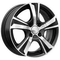 Литые диски КРИТ (КЛ241) 5.500xR14 4x100 DIA67.1 ET38 алмаз для Daihatsu Trevis