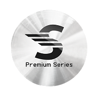 Линза Premium series 74 серебристая