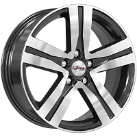 Литые диски Rebel (КС913) 7.000xR17 5x114.3 DIA67.1 ET45 Блэк Джек для Hyundai I40