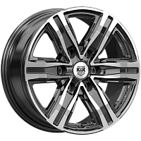 Литые диски R8 (КС1174) 7.500xR17 6x139.7 DIA77.9 ET25 алмаз черный Литые диски R8 (КС1174) 7.500xR17 6x139.7 DIA77.9 ET25 алмаз черный