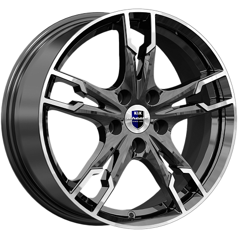 Солар (КС875) 7.000xR17 5x114.3 DIA66.1 ET40 алмаз черный SK Солар (КС875) 7.000xR17 5x114.3 DIA66.1 ET40 алмаз черный SK