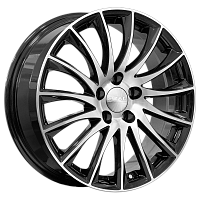 Литые диски ВАЛЕНСИЯ (КЛ282) 7.000xR18 5x112 DIA66.6 ET43 алмаз для SsangYong