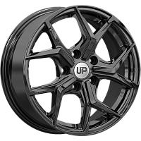 Литые диски Up120 (КС1114) 6.500xR16 5x110 DIA65.1 ET38 New Black для Saab 9-5