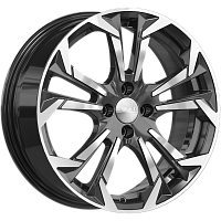 Литые диски ДУНАЙ (КЛ364) 7.000xR17 4x100 DIA60.1 ET45 алмаз для Toyota Yaris