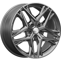 Литые диски Челси (КЛ1100) 8.000xR18 5x112 DIA66.6 ET43 графит для Audi A6