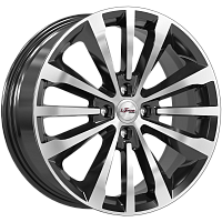 Литые диски Андерсен (КС912) 7.000xR17 4x100 DIA60.1 ET41 Блэк Джек для Lada Xray Cross