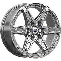 Литые диски Дистрикт (КС1159) 8.000xR18 6x139.7 DIA67.1 ET35 дарк платинум для Mitsubishi Pajero Литые диски Дистрикт (КС1159) 8.000xR18 6x139.7 DIA67.1 ET35 дарк платинум для Mitsubishi Pajero