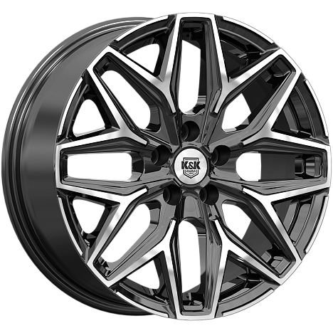 Ариус (КС1187) 7.000xR17 5x108 DIA65.1 ET32 алмаз черный Ариус (КС1187) 7.000xR17 5x108 DIA65.1 ET32 алмаз черный