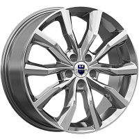 Литые диски Портер (КС906) 7.500xR18 5x100 DIA56.1 ET45 дарк платинум