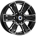 Севенна (КС726) 7.000xR17 6x127 DIA77.9 ET40 алмаз черный