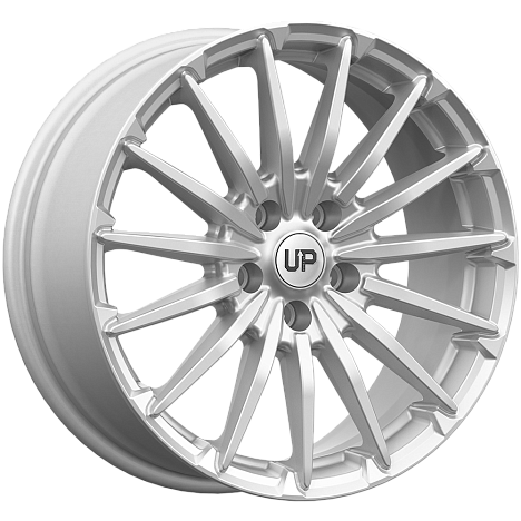 Up128 (КС1085) 7.500xR18 5x108 DIA63.35 ET50 Silver Classic Up128 (КС1085) 7.500xR18 5x108 DIA63.35 ET50 Silver Classic