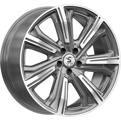 Kleemann (КР1067) 8.500xR20 5x120 DIA65.1 ET43 Diamond gloss graphite Kleemann (КР1067) 8.500xR20 5x120 DIA65.1 ET43 Diamond gloss graphite