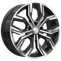 Литые диски АМИАТА (КЛ327) 7.000xR17 5x114.3 DIA67.1 ET45 алмаз для Toyota Rav4