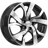 Литые диски Палермо-оригинал (КС607) (КС607) 6.500xR16 5x110 DIA67.1 ET51 алмаз черный Литые диски Палермо-оригинал (КС607) (КС607) 6.500xR16 5x110 DIA67.1 ET51 алмаз черный