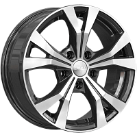 Литые диски НАГАНО (КЛ240М) 6.500xR16 5x114.3 DIA67.1 ET45 алмаз для Hyundai Tucson