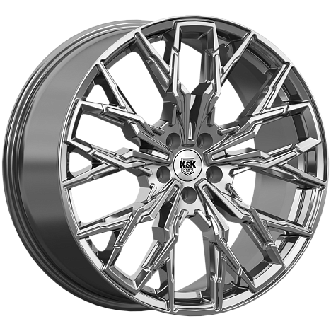 Элерон (КС1168) 9.000xR20 5x114.3 DIA60.1 ET45 дарк платинум Элерон (КС1168) 9.000xR20 5x114.3 DIA60.1 ET45 дарк платинум