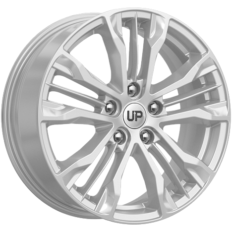 Up106 (КС991) 7.000xR17 5x114.3 DIA67.1 ET45 Silver Classic Up106 (КС991) 7.000xR17 5x114.3 DIA67.1 ET45 Silver Classic