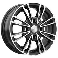 Литые диски ПАНТЕРА (КЛ129) 5.500xR14 4x100 DIA67.1 ET39 алмаз для KIA Picanto