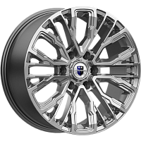 Литые диски Кортес (КС1102) 8.500xR19 6x139.7 DIA100.1 ET36 дарк платинум для Tank
