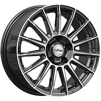 Литые диски Азур (КС1052) 6.500xR16 5x114.3 DIA67.1 ET45 Блэк Джек для Honda Civic