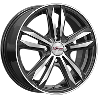 Литые диски Маскот (КС870) 6.000xR15 4x98 DIA58.5 ET35 Блэк Джек для Datsun Mi-Do