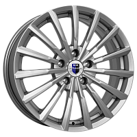 Литые диски Акцент (КС562) 7.000xR17 5x114.3 DIA67.1 ET48 дарк платинум для JAC J7