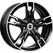 Солар (КС875) 7.000xR17 5x114.3 DIA67.1 ET45 алмаз черный SK