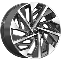 Литые диски КР009 (18_Chery Tiggo Pro 8) (КР009) 7.500xR18 5x108 DIA60.1 ET47 Diamond Black Gris Литые диски КР009 (18_Chery Tiggo Pro 8) (КР009) 7.500xR18 5x108 DIA60.1 ET47 Diamond Black Gris