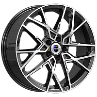 Литые диски Вудроф (КС1044) 7.000xR18 5x108 DIA60.1 ET33 алмаз черный для Chery Tiggo 4