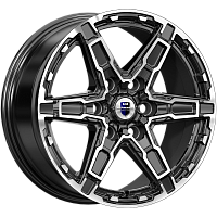 Литые диски Дистрикт (КС1159) 8.000xR18 6x139.7 DIA95.1 ET50 алмаз черный Литые диски Дистрикт (КС1159) 8.000xR18 6x139.7 DIA95.1 ET50 алмаз черный