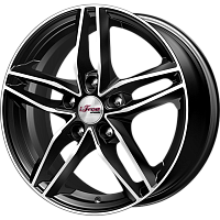 Литые диски Moskva (КС689) 6.500xR16 5x114.3 DIA60.1 ET45 Блэк Джек для Toyota Rav4