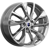 Литые диски Роквуд (КС900) 7.000xR17 5x114.3 DIA67.1 ET45 дарк платинум для FAW Besturn X80